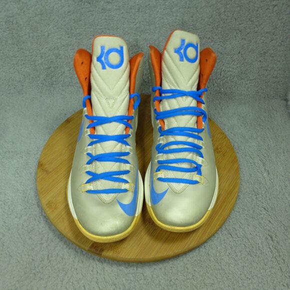 Nike Zoom Kevin Durant 5 Birch Sneakers Men's Size 11.5 Gray Shoes 554988-200 - Picture 2 of 13